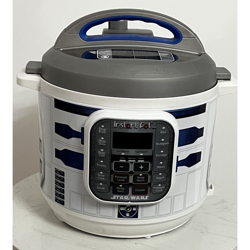 Star Wars R2D2 Duo Instant Pot Pressure Cooker 6 Qt Special Edition